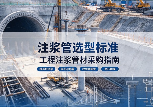 来凤注浆管选型标准